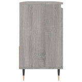 Sonoma grauer Badezimmerschrank 65x33x60 cm aus Holzwerkstoff