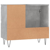 Concrete gray bathroom cabinet 65x33x60 cm