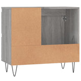 Armoire de bain sonoma gris 65x33x60 cm bois d'ingénierie