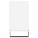 White bathroom cabinet 65x33x60 cm engineered wood