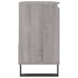 Sonoma gray bathroom cabinet 65x33x60 cm engineered wood