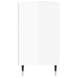 Armoire de salle de bain blanc brillant 80x33x60 cm