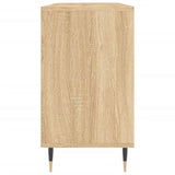 Armoire salle de bain chêne sonoma 80x33x60cm bois d'ingénierie