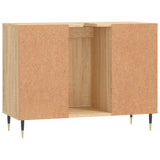 Armoire salle de bain chêne sonoma 80x33x60cm bois d'ingénierie