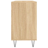 Armoire salle de bain chêne sonoma 80x33x60cm bois d'ingénierie