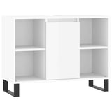 Armoire de salle de bain blanc brillant 80x33x60 cm