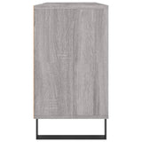 Armoire salle de bain sonoma gris 80x33x60 cm bois d'ingénierie