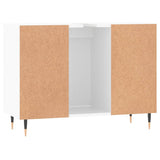 Armoire de salle de bain blanc brillant 80x33x60 cm