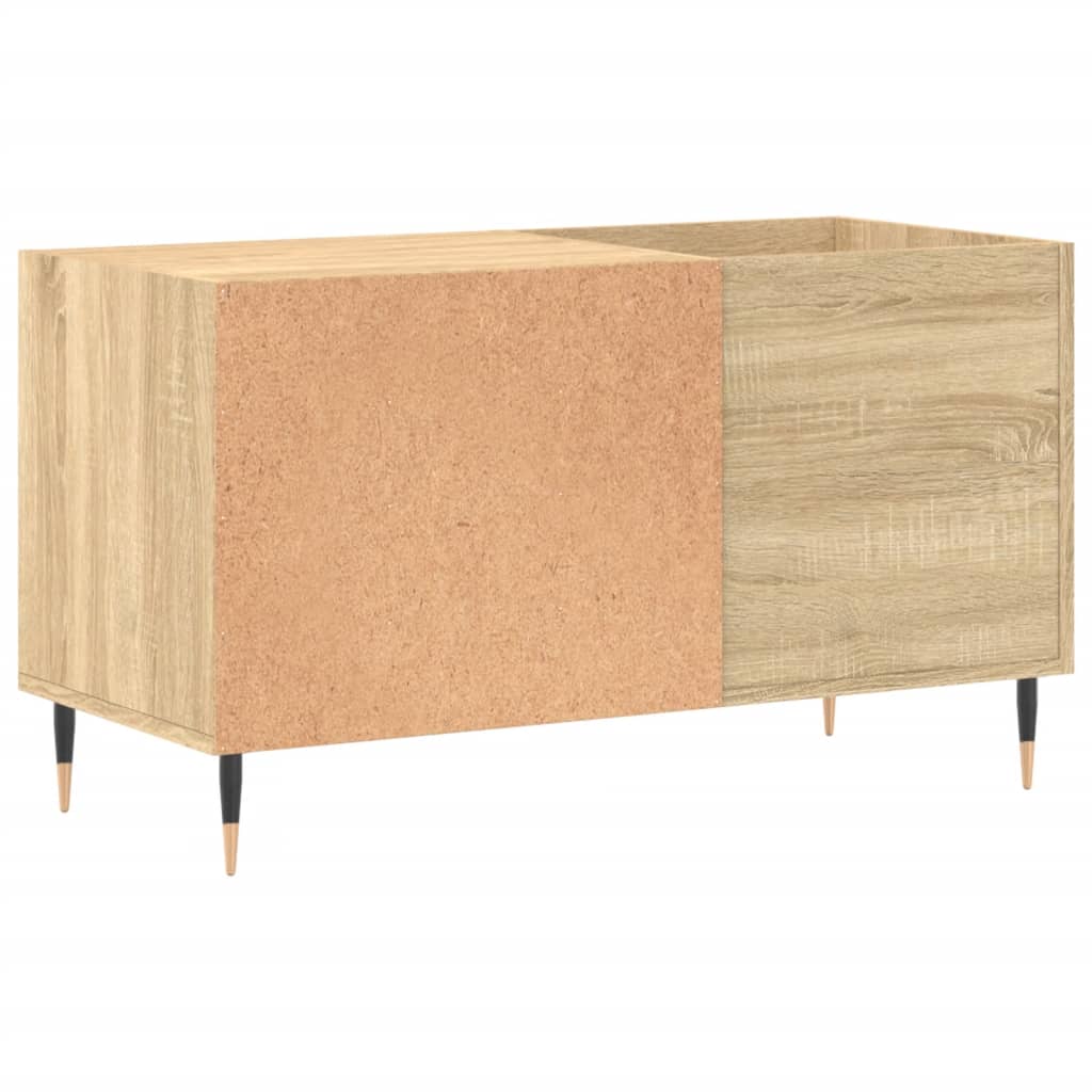 Sonoma oak record cabinet 85x38x48 cm engineered wood