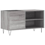 Sonoma Schallplattenschrank grau 85x38x48 cm Holzwerkstoff