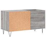 Sonoma Schallplattenschrank grau 85x38x48 cm Holzwerkstoff