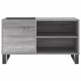 Sonoma gray record cabinet 85x38x48 cm engineered wood