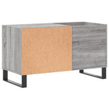 Sonoma Schallplattenschrank grau 85x38x48 cm Holzwerkstoff