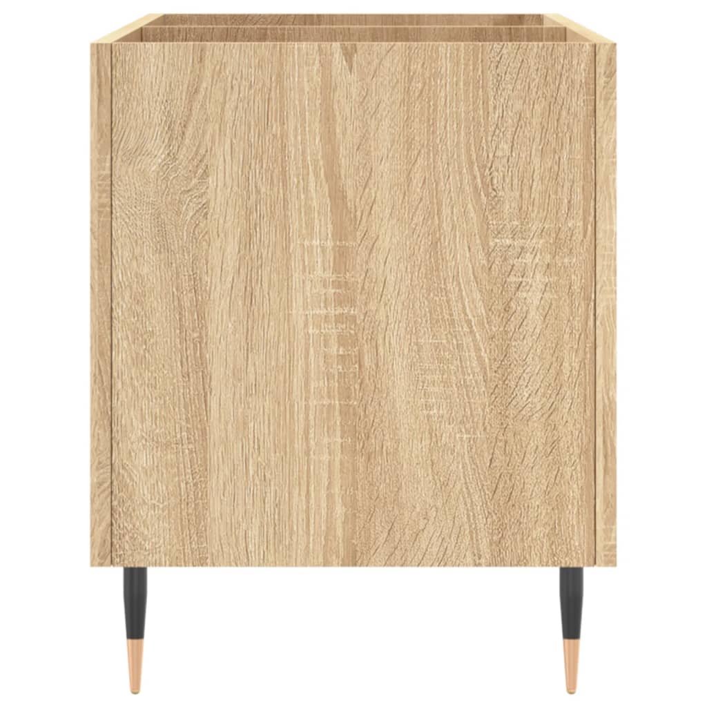 Armoire à disques chêne sonoma 74,5x38x48 cm bois d'ingénierie