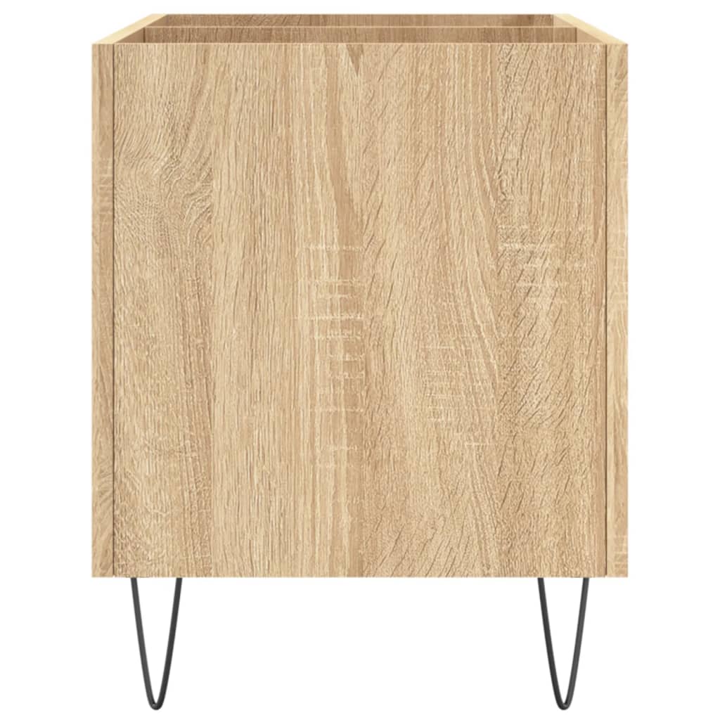 Record cabinet sonoma oak 74.5x38x48 cm engineered wood