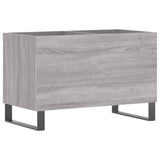 Sonoma gray record cabinet 74.5x38x48 cm engineered wood