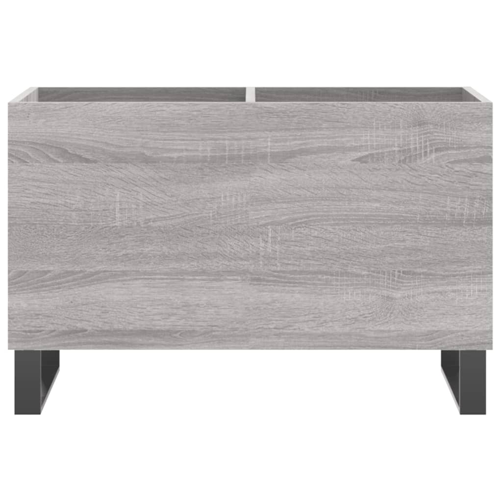 Sonoma gray record cabinet 74.5x38x48 cm engineered wood