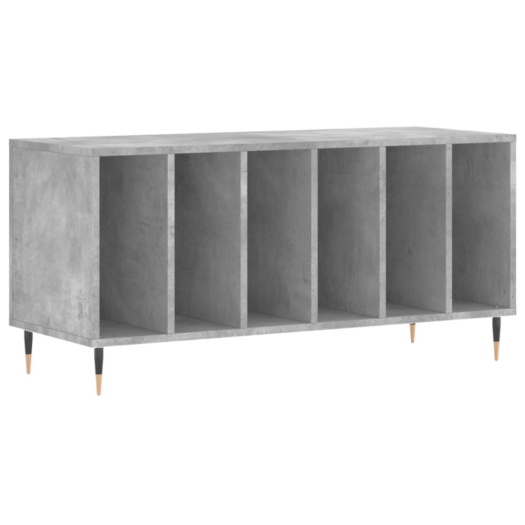 Betongrauer Plattenschrank 100 x 38 x 48 cm, Holzwerkstoff