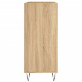 Armoire à disques chêne sonoma 84,5x38x89 cm bois d'ingénierie