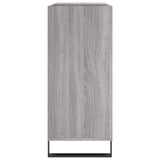 Armoire à disques sonoma gris 84,5x38x89 cm bois d'ingénierie