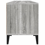 Meuble TV sonoma gris 100x34,5x44,5 cm bois d'ingénierie