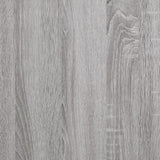 Meuble TV sonoma gris 100x34,5x44,5 cm bois d'ingénierie