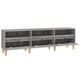 Meuble TV Sonoma gris 150x30x44,5 cm bois d'ingénierie