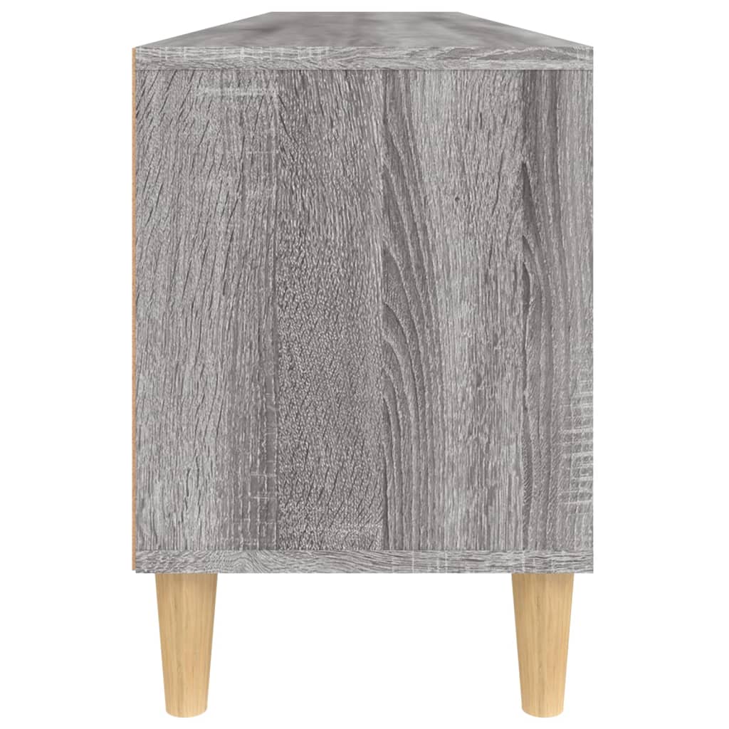 Meuble TV Sonoma gris 150x30x44,5 cm bois d'ingénierie