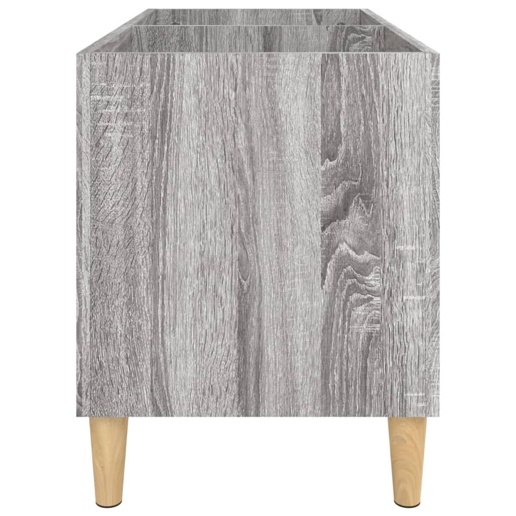 Sonoma Schallplattenschrank grau 74,5x38x48 cm Holzwerkstoff