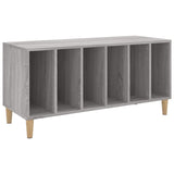 Sonoma gray record cabinet 100x38x48 cm engineered wood