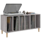 Sonoma gray record cabinet 100x38x48 cm engineered wood