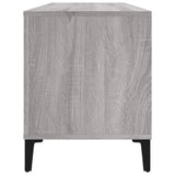 Armoire à disques sonoma gris 100x38x48 cm bois d'ingénierie