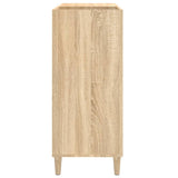 Armoire à disques chêne sonoma 84,5x38x89 cm bois d'ingénierie