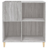 Armoire à disques sonoma gris 84,5x38x89 cm bois d'ingénierie