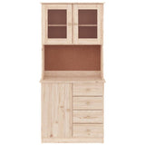 Buffet ALTA 77x35x165 cm bois massif de pin