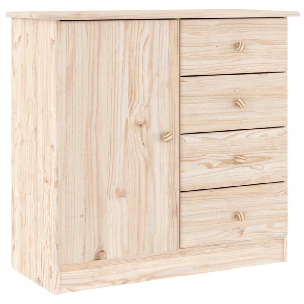 Buffet ALTA 77x35x165 cm bois massif de pin