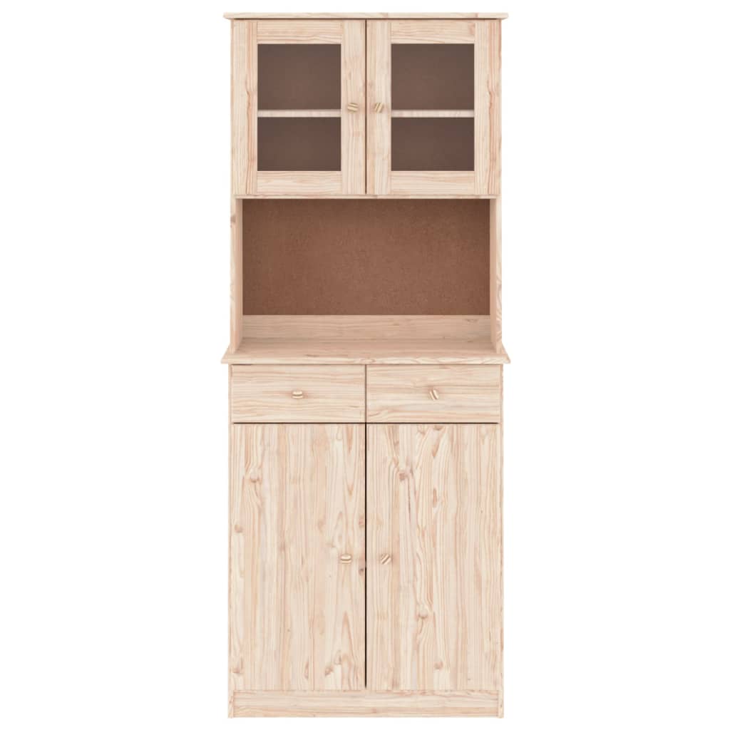 Buffet ALTA 77x35x188 cm bois massif de pin