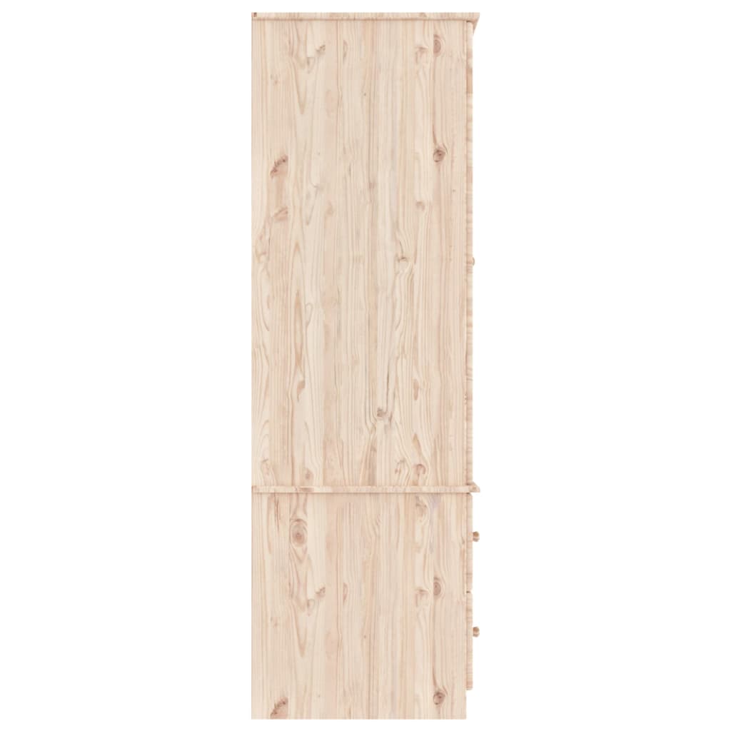 Garde-robe ALTA 90x55x170 cm bois massif de pin