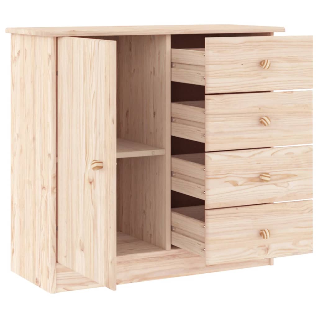 Buffet ALTA 77x35x73 cm bois massif de pin