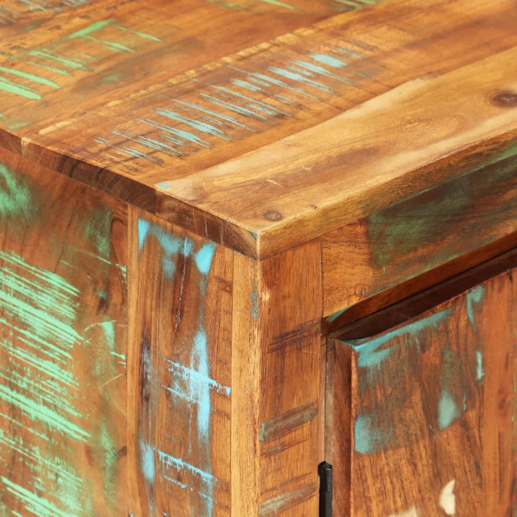 Sideboard 55x33x75 cm solid reclaimed wood