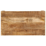 Table basse 100x55x40 cm bois de manguier massif