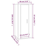 Ensemble de meubles TV 2 pcs noir bois d'ingénierie