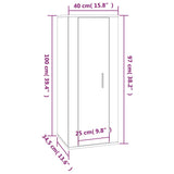 Ensemble de meubles TV 2 pcs chêne sonoma bois d'ingénierie