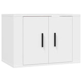 Ensemble de meubles TV 3 pcs Blanc Bois d'ingénierie