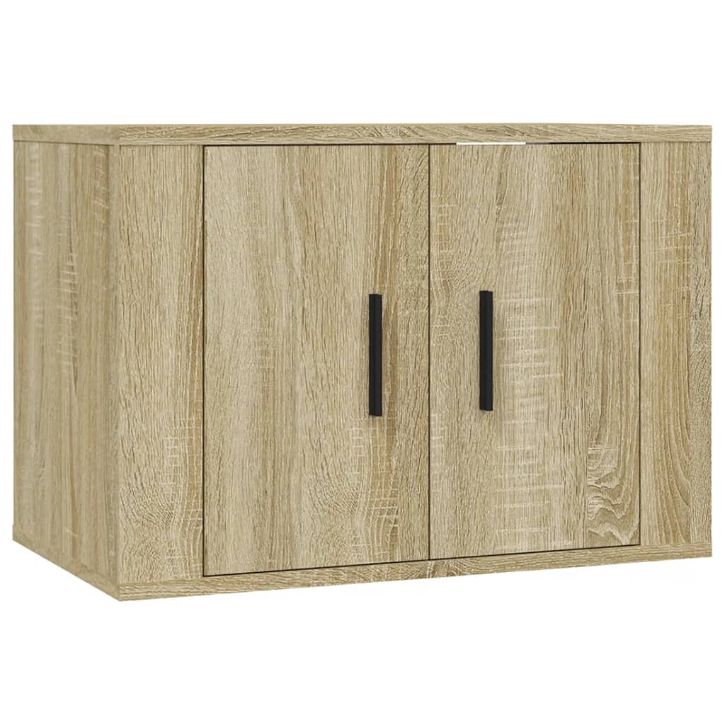 Ensemble de meubles TV 4 pcs Chêne sonoma Bois d'ingénierie