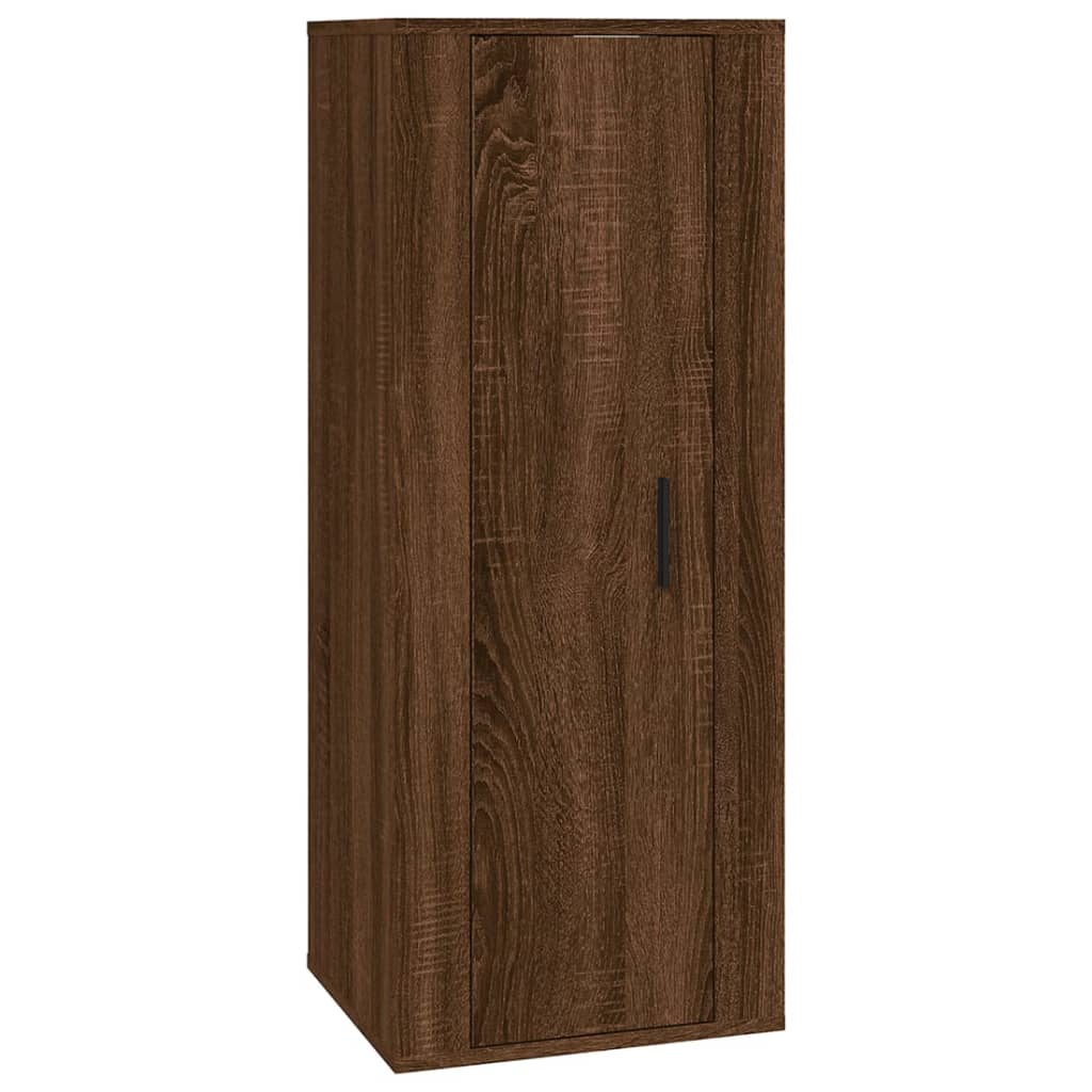 Ensemble de meubles TV 4 pcs Chêne marron Bois d'ingénierie