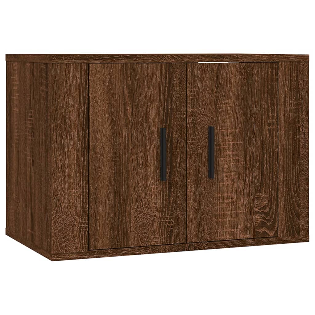 Ensemble de meubles TV 5 pcs Chêne marron Bois d'ingénierie