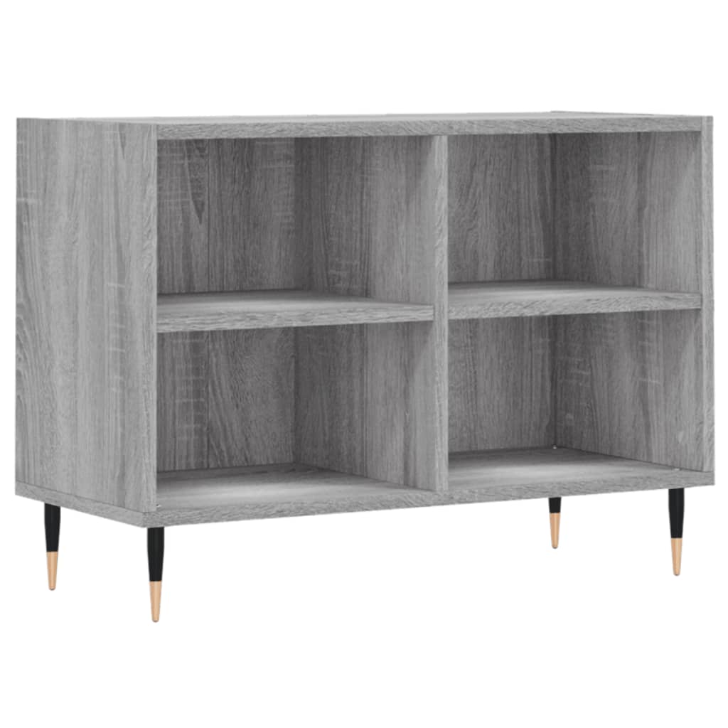 Meuble TV sonoma gris 69,5 x 30 x 50 cm bois d'ingénierie