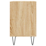 Meuble TV chêne sonoma 69,5 x 30 x 50 cm bois d'ingénierie