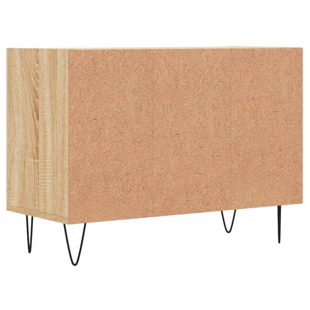 Meuble TV chêne sonoma 69,5 x 30 x 50 cm bois d'ingénierie